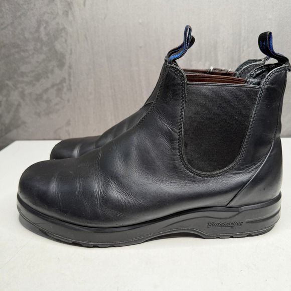 Blundstone Chelsea Boots Mens 13 Black Leather Pull On Work Boots main image 8